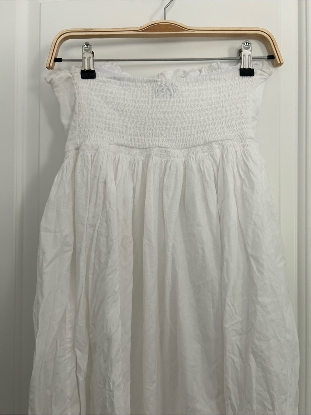Urban Outfitters Strapless White Midi Dress - Picture 6 of 7